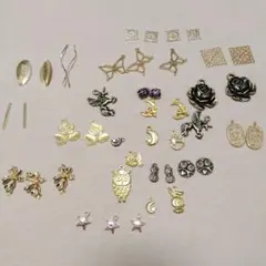 メタルチャームセット　ハンドメイドチャーム