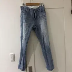 NICE CLAUP ストライプデニムパンツのサムネイル