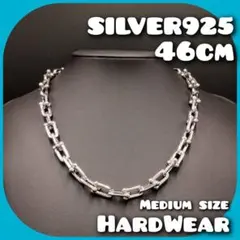 新品 超激レア ハードウェア ネックレス レディース チェーン メンズ シルバー
