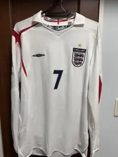 UMBRO 90s イングランド代表 サッカーシャツ デビッド・ベッカム L