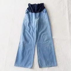 エルフィンドール 西松屋 マタニティデニム デニムパンツ コットン混 M