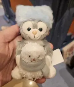 ジェラトーニ　香港ディズニー　冬日　カチューシャカスタム　ふわふわマスコット