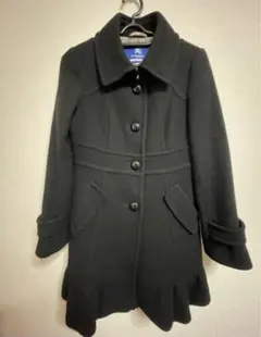 BURBERRY BLUE LABEL ブラックピーコート