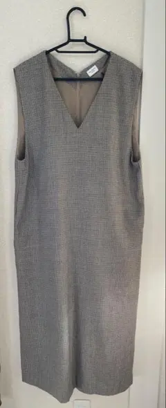 【3760】アーバンリサーチドアーズ ストレートラインジャンパースカート M