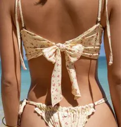 ROXY×NANAHA BIKINI ビキニセットチューブトップ型 yellowのサムネイル