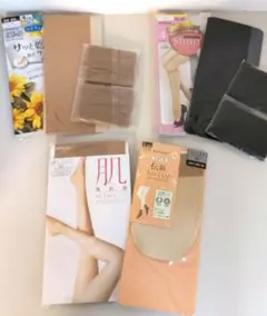 ショートストッキング、ひざ下ストッキング、パンティストッキング　まとめて