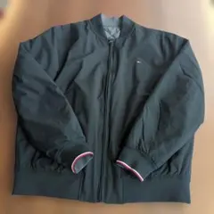 TOMMY HILFIGER ブラック　MA-1 Mサイズメンズリバーシブル