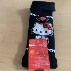 ハローキティ　ホカロン　裏起毛　ソックス