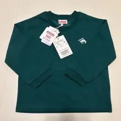 minimal 撥水 ベーシック長袖Tシャツ 90cm グリーン