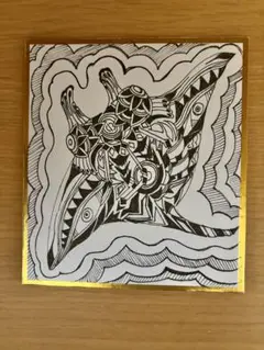 オリジナル手書きイラスト　マンタ