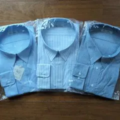 【 ビジネス長袖 Y シャツ 】大きめサイズ(４L相当) ３枚セット 新品
