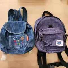 リュック2点　ミキハウス他