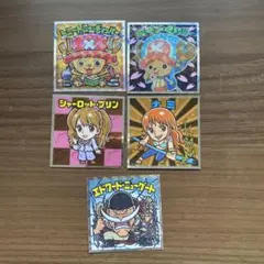 ビックリマン ワンピース シール 5枚