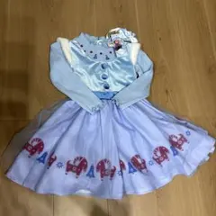リトシー　アナと雪の女王 なりきりワンピース