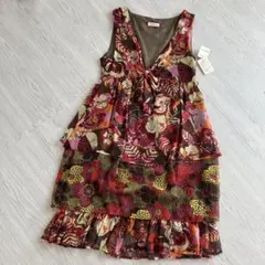 MAx&Co. フリルノースリーブワンピースのサムネイル