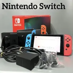 Nintendo Switch 初期　ブラック　ネオンブルー　ネオンレッド