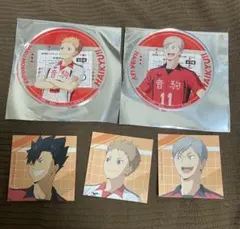 ハイキュー　劇場版　Gratte　アクリル　コースター 灰羽リエーフ 夜久衛輔