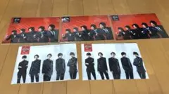 嵐　日産　ミニクリアファイル　5枚セット