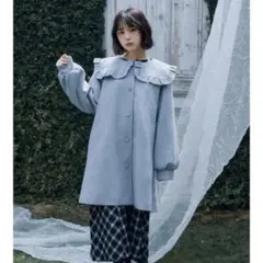 merryjenny Aラインセーラーコート
