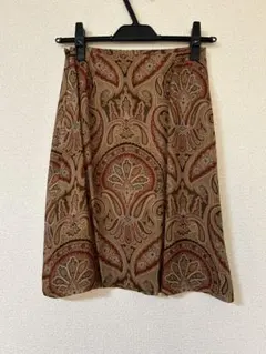 ETRO エトロ　ゴールド　金　スカート　イタリア製　40 ETRO エトロ ゴールド 金 スカート イタリア製 40