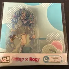 初音ミク × Rody クリアスタンド&ポスターセット