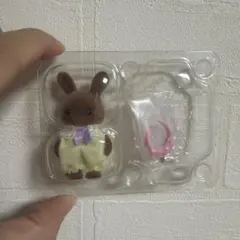 S*o様 シルバニア おしゃれヘアシリーズ　ブラウンウサギ赤ちゃん