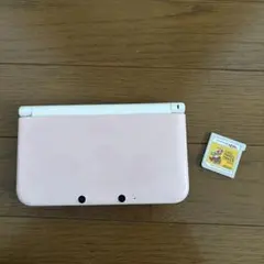 Nintendo 3DS LL ピンク マリオメーカー付き