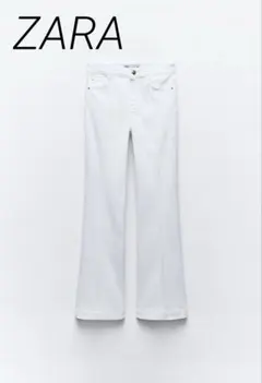 FLARE ハイライズ デニムパンツ ZARA
