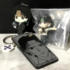 HUNTER×HUNTER クロロ　フィギュア　キーホルダー　ラバーキーチェーン