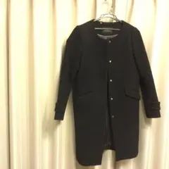 グリーンレーベルリラクシング コート ネイビー（フード付き）