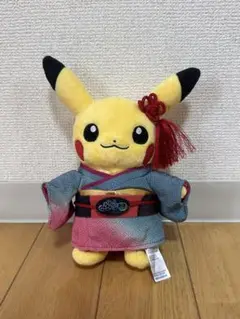 ポケモン✕工芸展 ピカチュウ ぬいぐるみ
