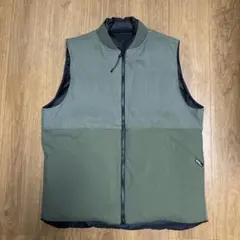 Jack Wolfskin ダウンベスト XLサイズ オリーブグリーン