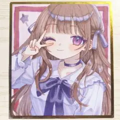 ゆ*や様 手描きイラスト アナログ オリジナル ジト目 - メルカリ