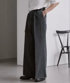 2枚セットMONO-MART ヴィンテージメイクタックフレアデニムパンツ　S