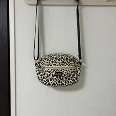 Lee レオパード柄 ショルダーバッグ