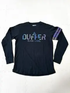 DUFFER BLACK LABEL 長袖カットソー ブラックのサムネイル