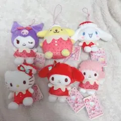 サンリオキャラクターズ いちごみるくメルトマスコット コンプリートセット
