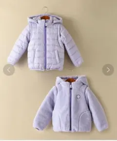 〔撥水加工〕〔ハンドウォッシャブル〕ナカワタ ボア リバーシブル ブルゾン