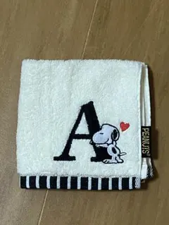 PEANUTS Initial Handkerchief Towel Aのサムネイル