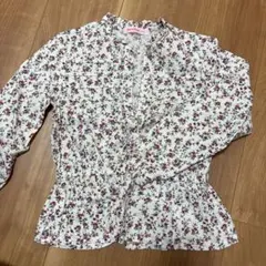 familiar 花柄 長袖シャツ 130サイズ