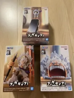 ワンピース フィグライフ！ モンキー・D・ルフィ ギア5 全3種セット
