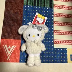 ハローキティ展　マスコット　雪うさぎ