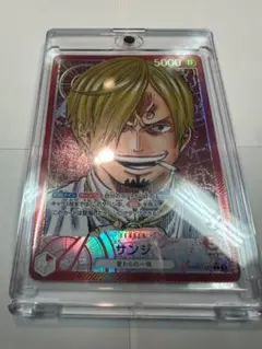 ワンピカード　サンジ L パラレル(PRB-01新イラスト) PRB01-001