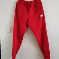 asics ジャージパンツ レッド