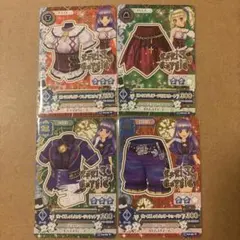 アイカツカード　ロリゴシック　4枚セット