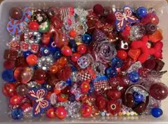 500g　ファンシービーズ　まとめ売り　お得　ハンドメイド　合金ビーズ入り