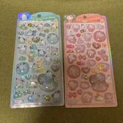 正規品　　サンリオ うるちゅるポップシール ポチャッコ ハローキティ 2種セット
