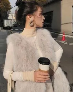 GRLファーベスト　fo1767 アイボリー