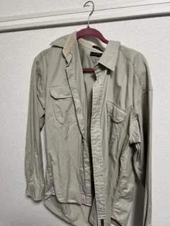 TOMMY HILFIGER 長袖シャツ L ベージュ