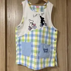 保育士　エプロン　リサとガスパール